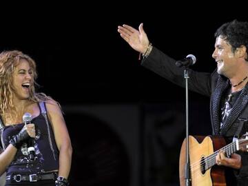 ALEJANDRO SANZ CELEBRA CON SHAKIRA EL 16 ANIVERSARIO DE SU CANCIÓN: 'LA TORTURA'