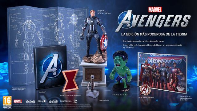 Así son las ediciones especiales de Marvel&#039;s Avengers