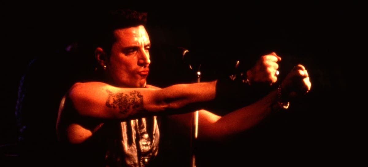 Loquillo, en concierto en Suiza en 1993. (Photo by Lionel FLUSIN/GAMMA RAPHO via Gamma)