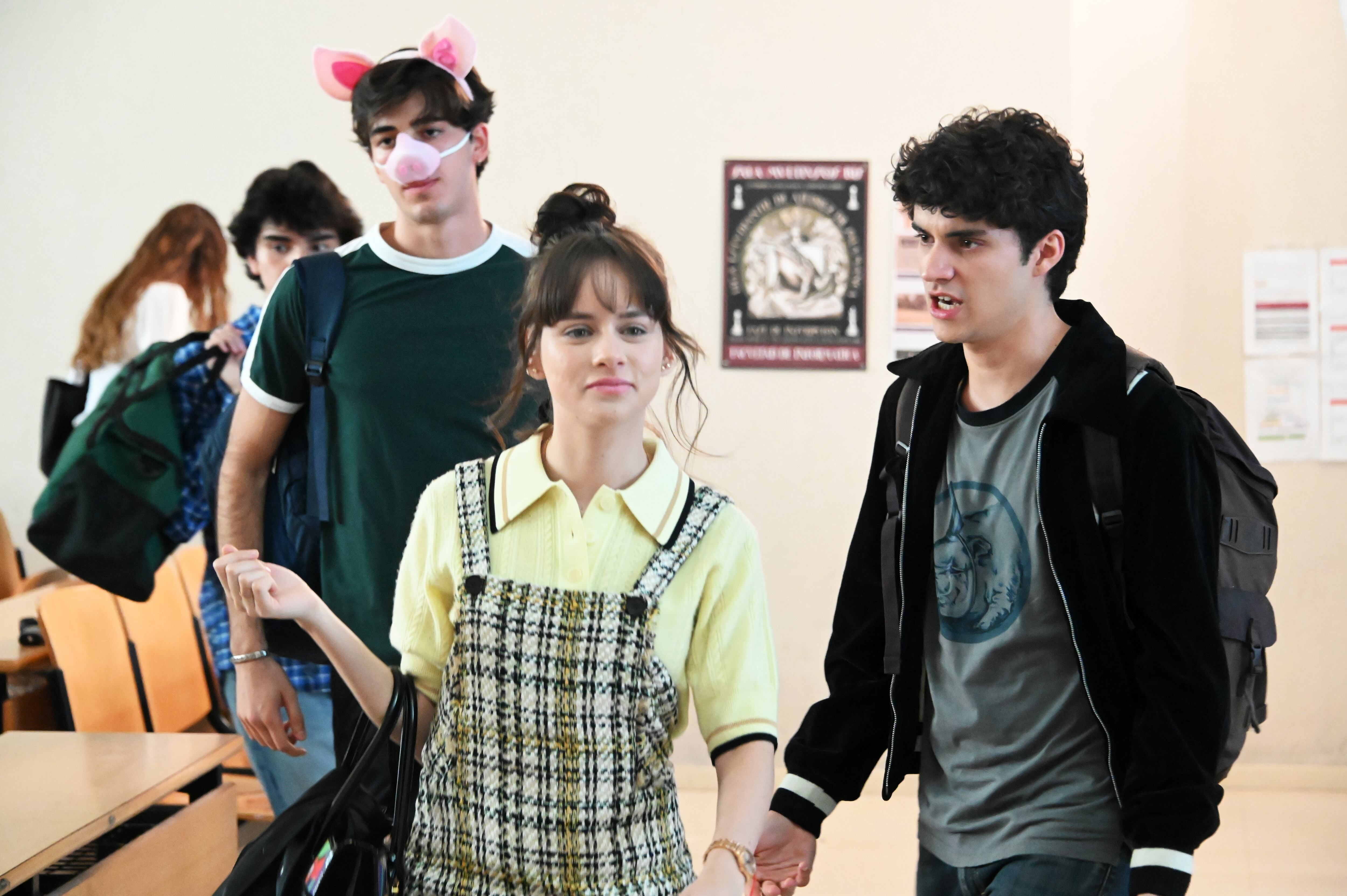 Biel Rossell y Azul Guaita en &#039;Zoomers&#039;. / Anya Bartels