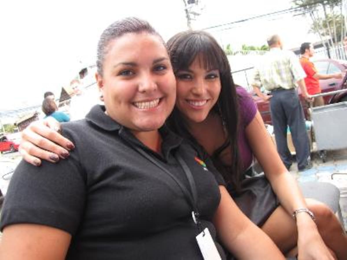 Gaby y María Teresa