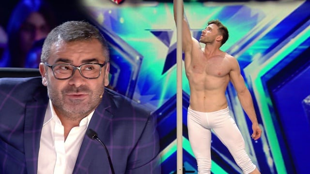 Jorge Javier ejerciendo de juez en Got talent