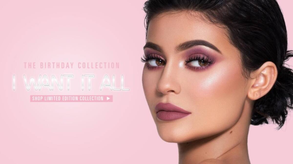 Kylie, toda una empresaria a los 20 años