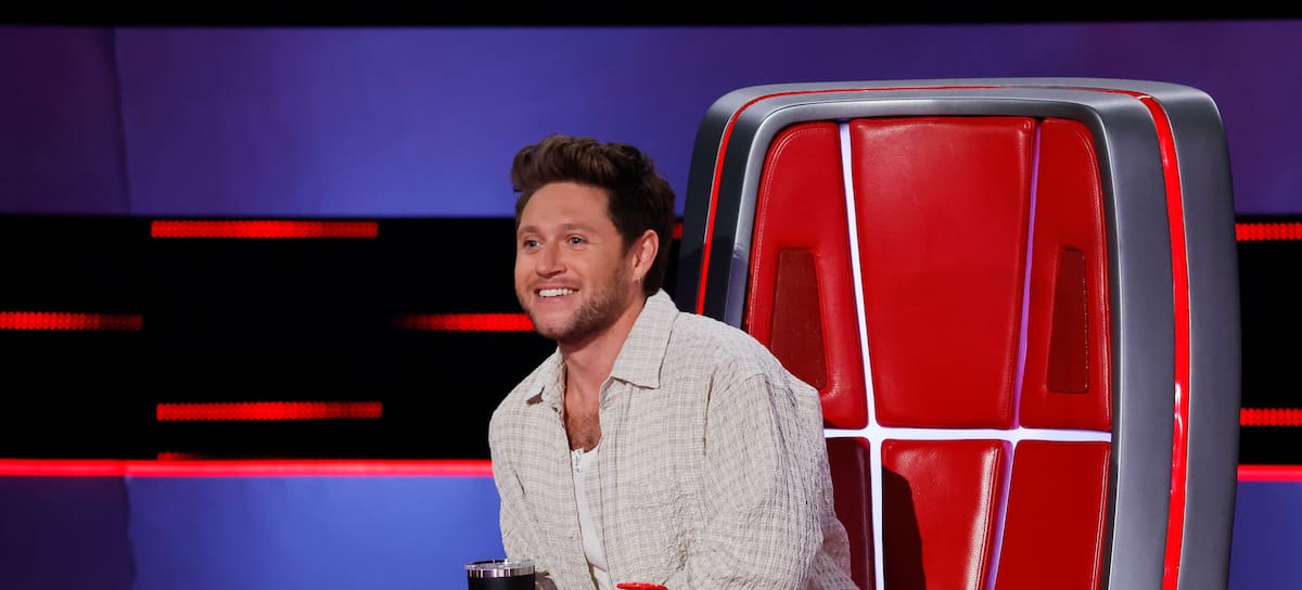 Niall Horan en la grabación de la 28ª temporada de 'The Voice', agosto 2025