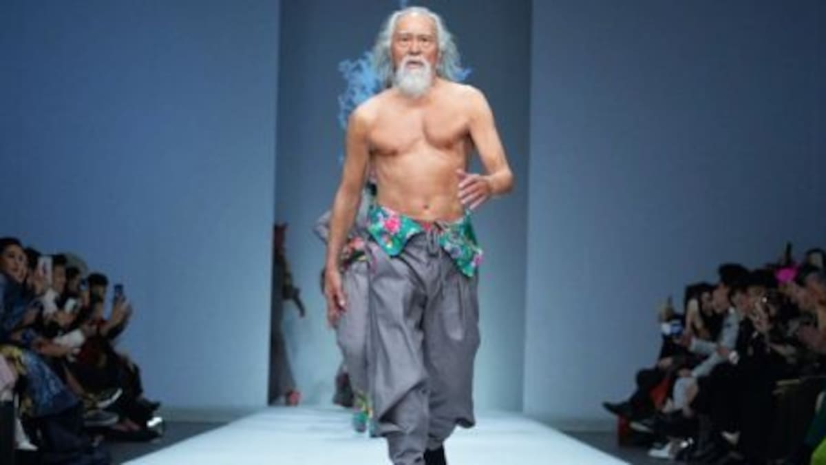 Tiene 80 años... y es modelo!