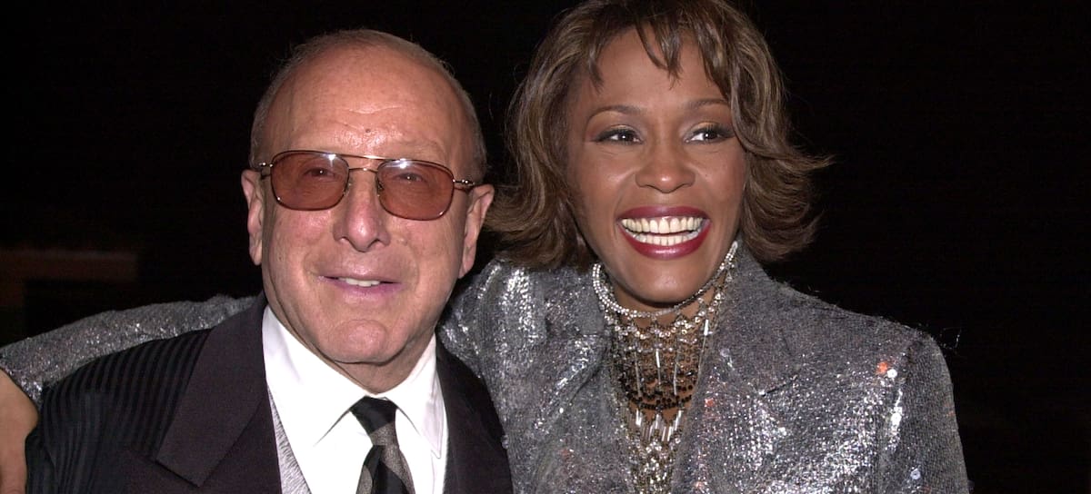 Clive Davis y Whitney Houston en California