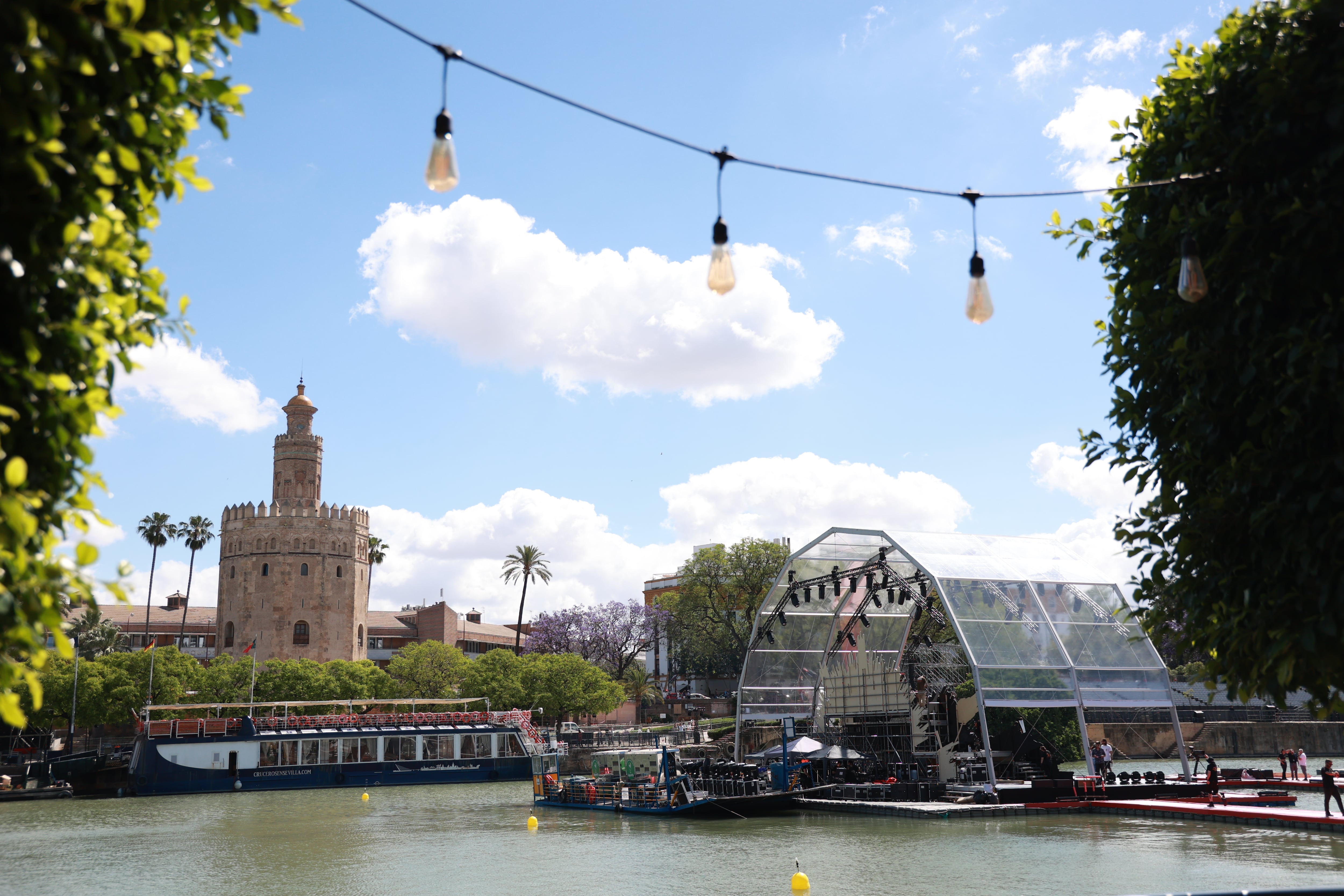 El escenario de Rosalía en Sevilla
