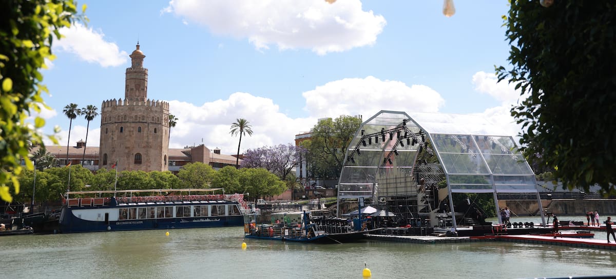 El escenario de Rosalía en Sevilla
