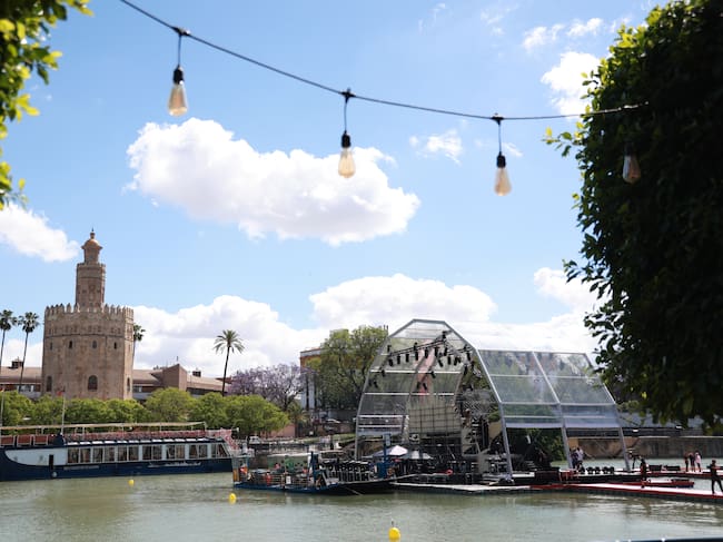 El escenario de Rosalía en Sevilla