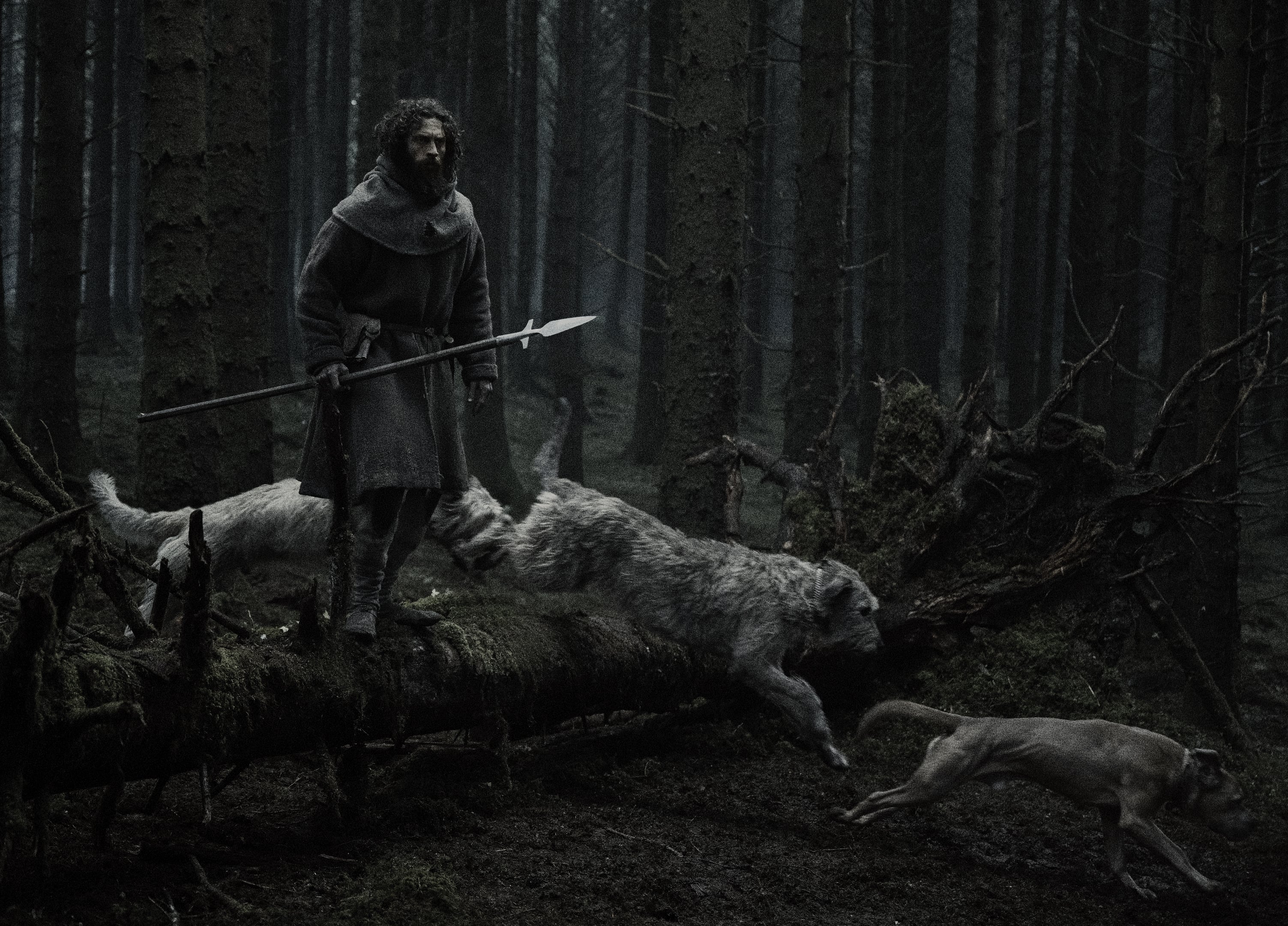 Aaron Taylor-Johnson en 'Licántropo', de Robert Eggers. / Rory Mulvey / FOCUS FEATURES