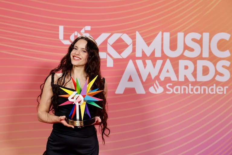 Reina indiscutible: Rosalía recibe el galardón Global Icon por una carrera que ha redefinido la música y la cultura. ¡Historia pura sobre el escenario!