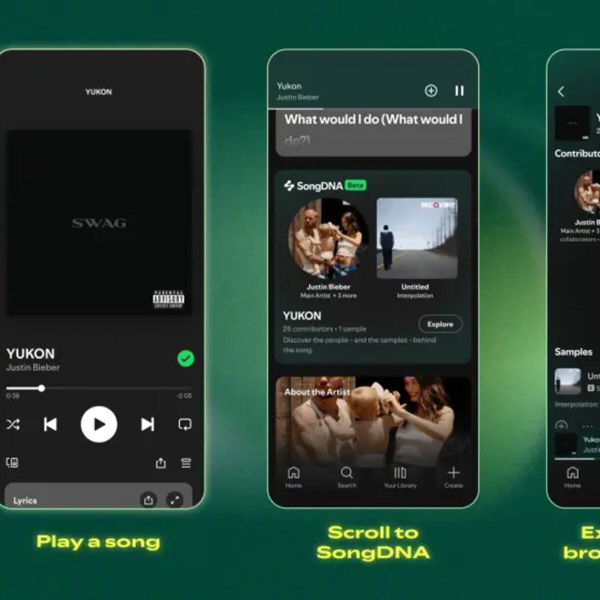 Cómo usar la nueva función de Spotify: SongDNA te muestra quién está detrás de cada canción y cómo se creó