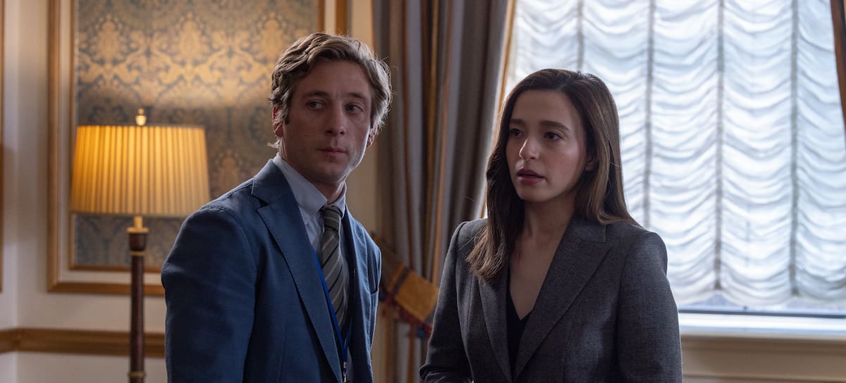Jeremy Allen White y Mikey Madison en 'El precio de la red'. / Sony Pictures