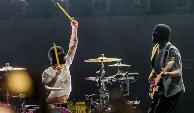 Los chicos de TØP durante su concierto en Mad Cool 2022.