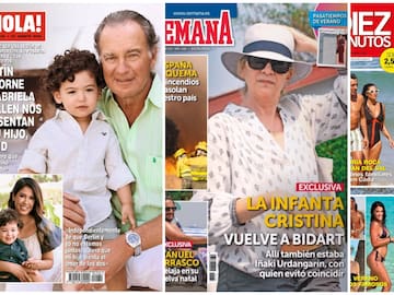 Estas son las portadas de las revistas del corazón de hoy, 20 de agosto