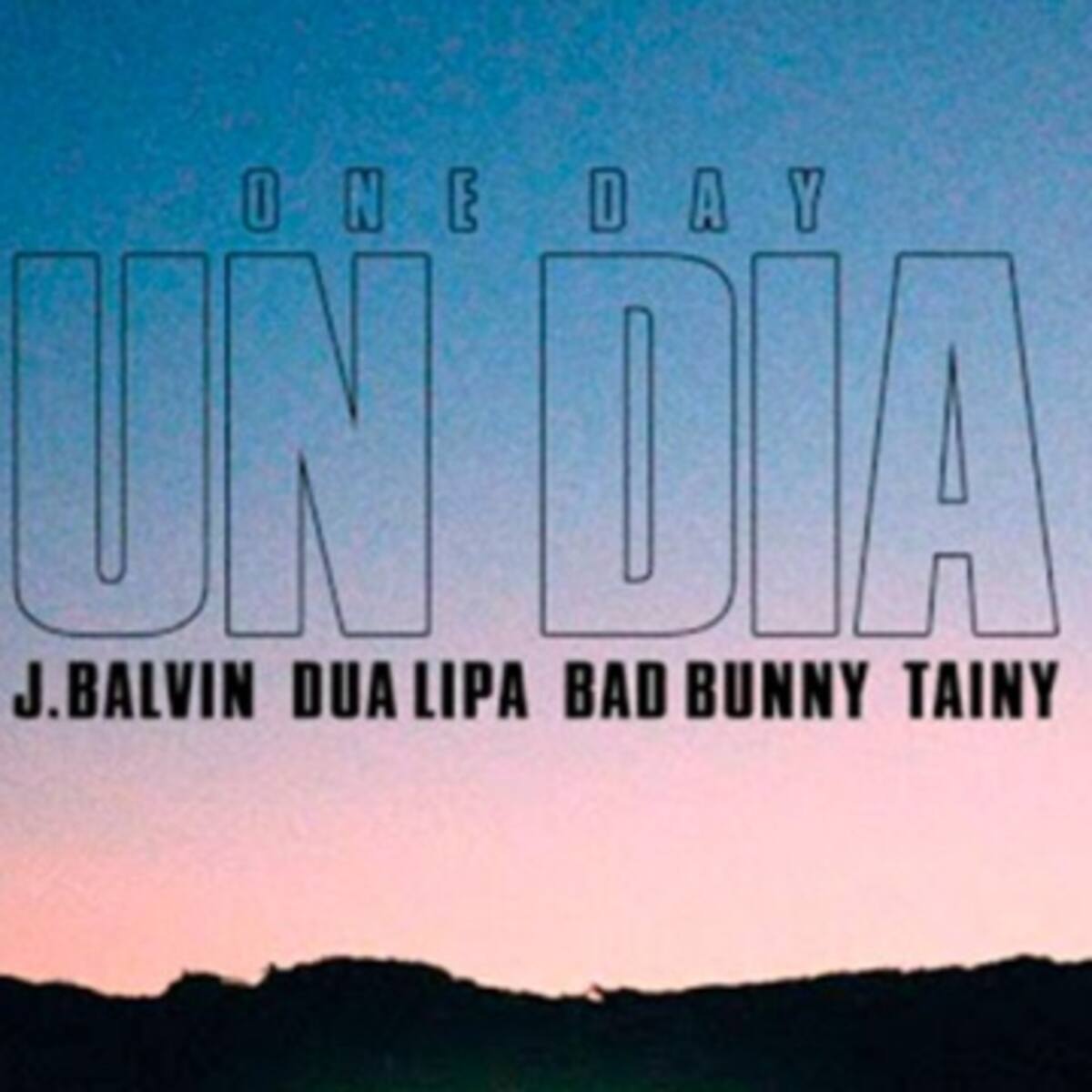 J Balvin, Dua Lipa, Bad Bunny y Tainy en One Day