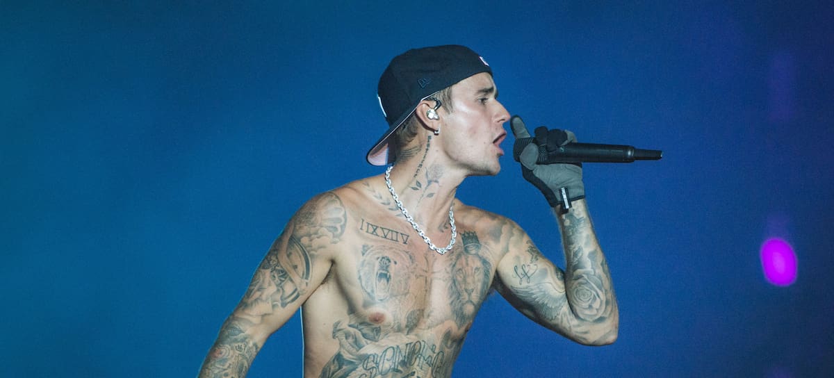 Justin Bieber, en Sziget Festival 2022.