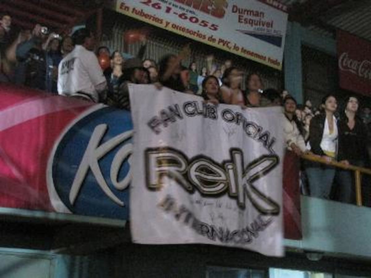 Fans Club de Reik en Costa Rica