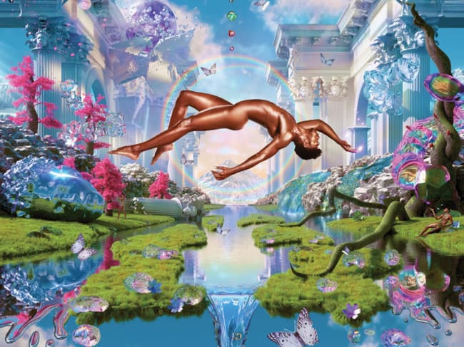 Portada del álbum 'MONTERO' de Lil Nas X (2021).