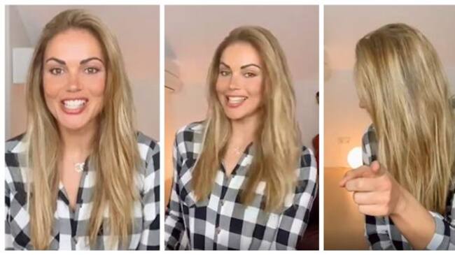 Lara Álvarez aparece en un directo de Instagram luciendo nuevo look.