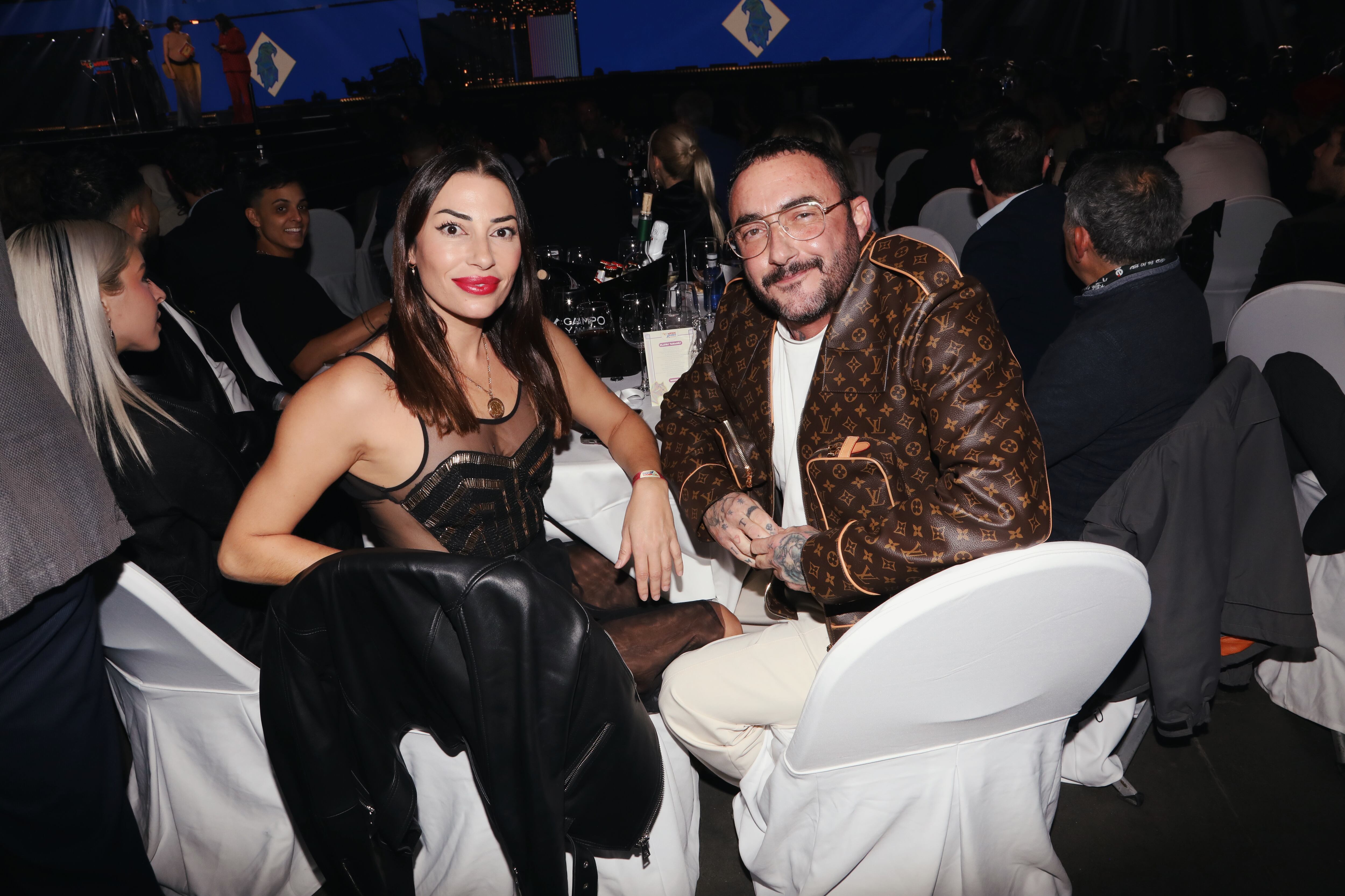 Dj Nano y su pareja, Nerea Gismero.