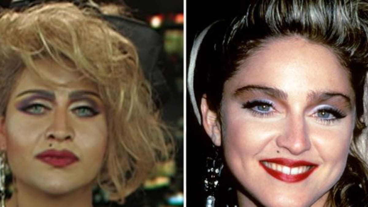 El hombre que quiere parecerse a Madonna