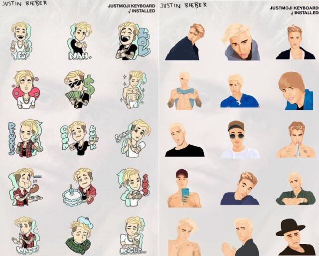 Los Emojis de Justin Bieber