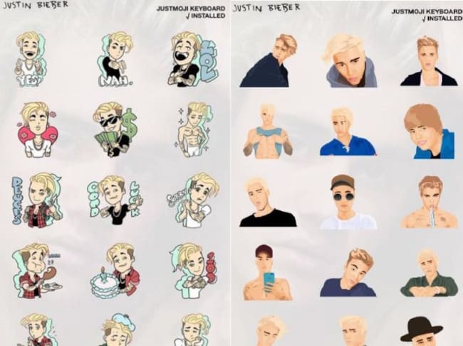 Los Emojis de Justin Bieber