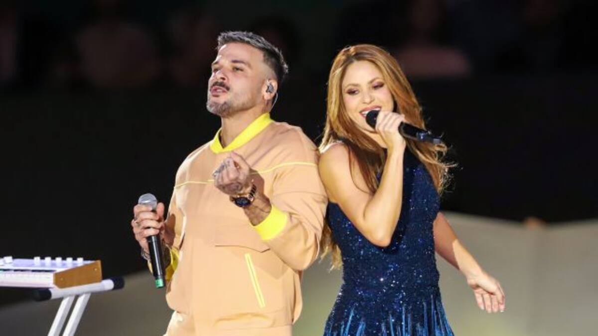 Shakira le da suerte al equipo español en la Copa Davis con su actuación previa