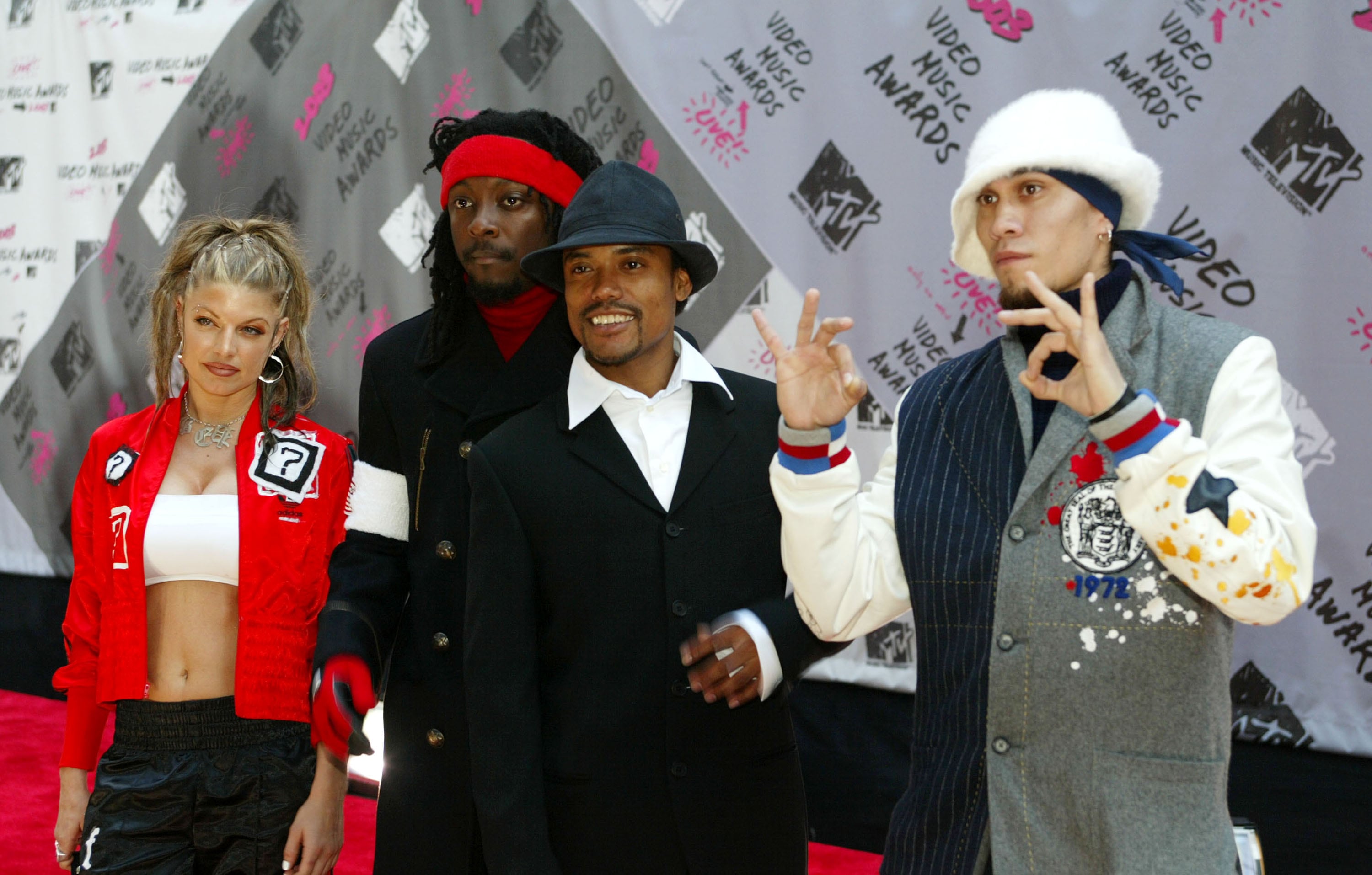 Los Black Eyed Peas en los MTV Video Music Awards de 2003