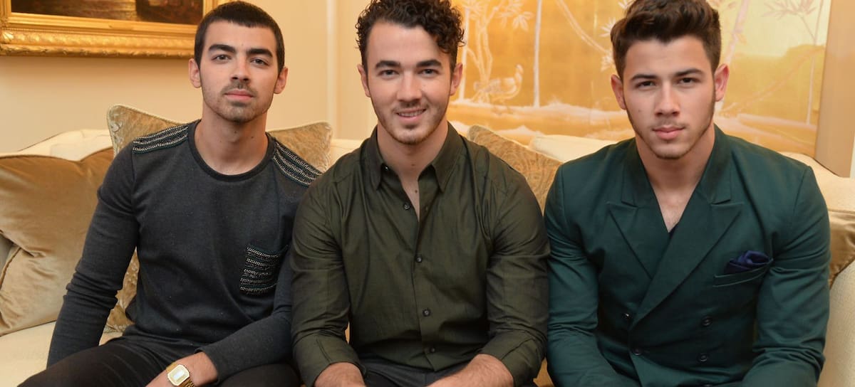 Jonas Brothers, en una imagen en la Semana de la Moda de Nueva York en 2013