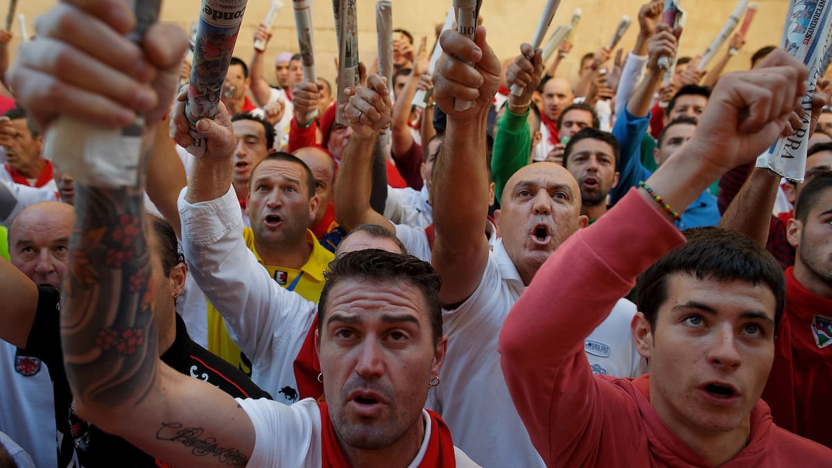 Letra y significado de 'A San Fermín pedimos', el tradicional cántico de los encierros de San Fermín