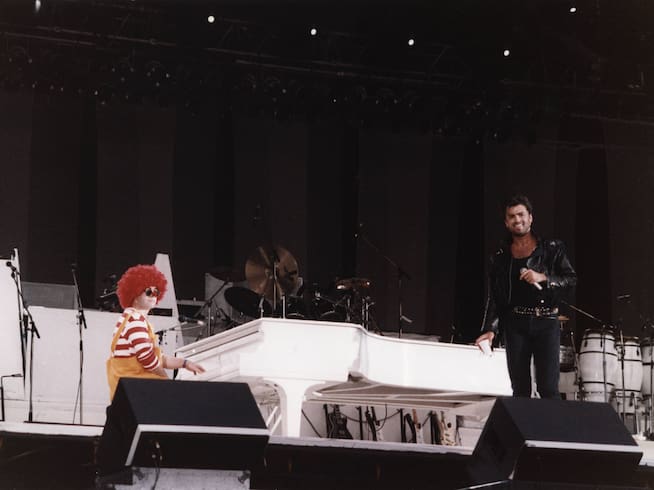 George Michael y Elton John y WHAM!