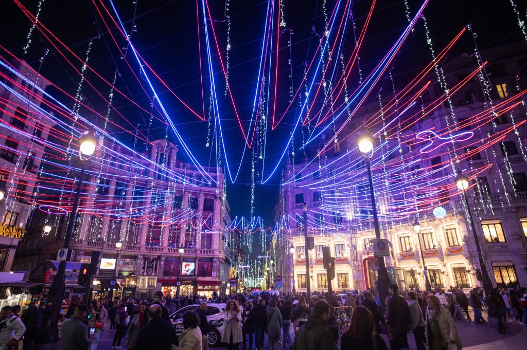 Luces de Navidad en Madrid