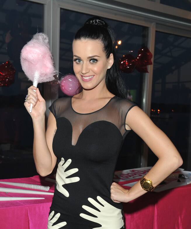 La cantante estadounidense Katy Perry en 2010.
