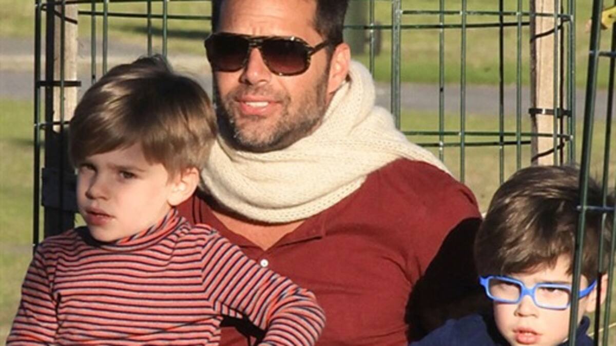 Ricky Martin sabe que decirle a sus hijos