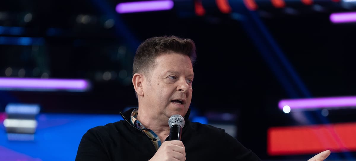 BARCELONA CATALUÑA, ESPAÑA - 20 DE FEBRERO: El director de GestMusic, Tinet Rubira, durante la rueda de prensa para hacer balance de la XII edición de 'Operación Triunfo', el 20 de febrero de 2024 en Barcelona, Cataluña, España. Ayer 19 de febrero se celebró la final de la XII edición de Operación Triunfo tras proclamarse ganadora Naiara. La artista interpretó 'Sobrevivire' de Mónica Naranjo y resultó ganadora por delante de Paul Thin, en segundo lugar y Ruslana en tercero. (Foto de David Zorrakino/Europa Press vía Getty Images)