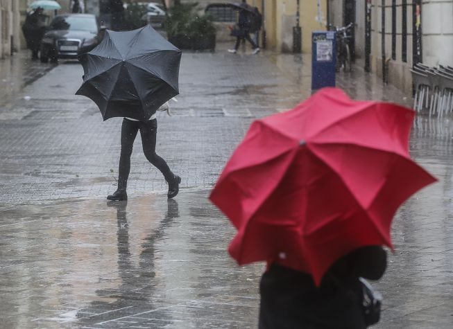 Lluvias en el Mediterráneo.