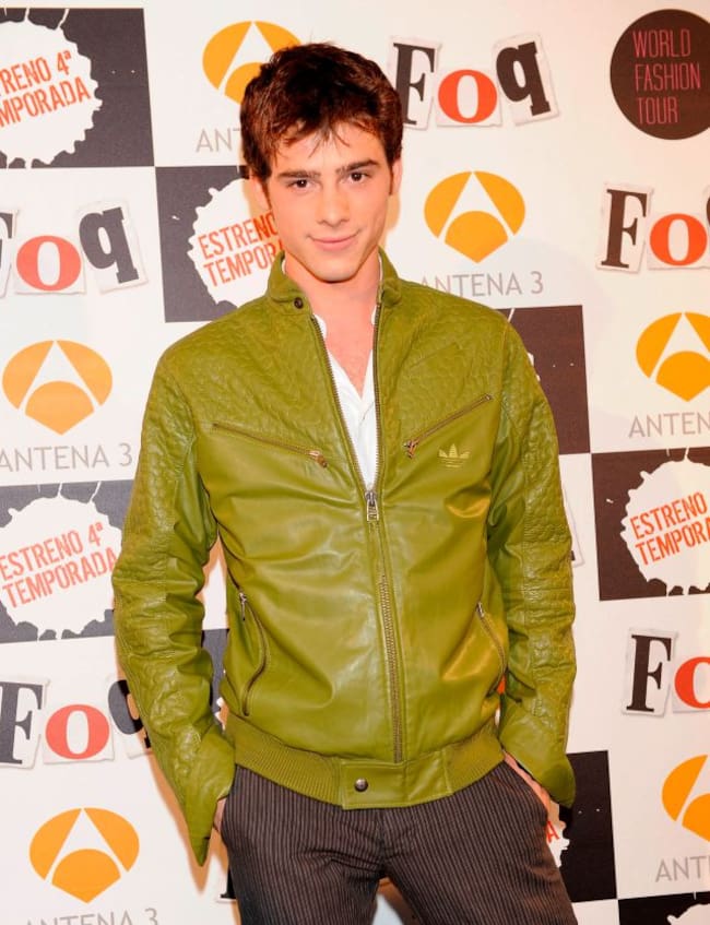 Óscar Sinela en la premiere de la cuarta temporada de 'Física o Química'