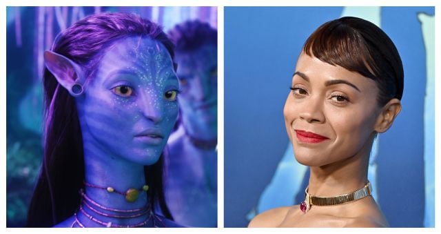 Zoe Saldaña es Neytiri.