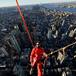 La proeza de Jared Leto: escala el Empire State Building y da un concierto en la cima