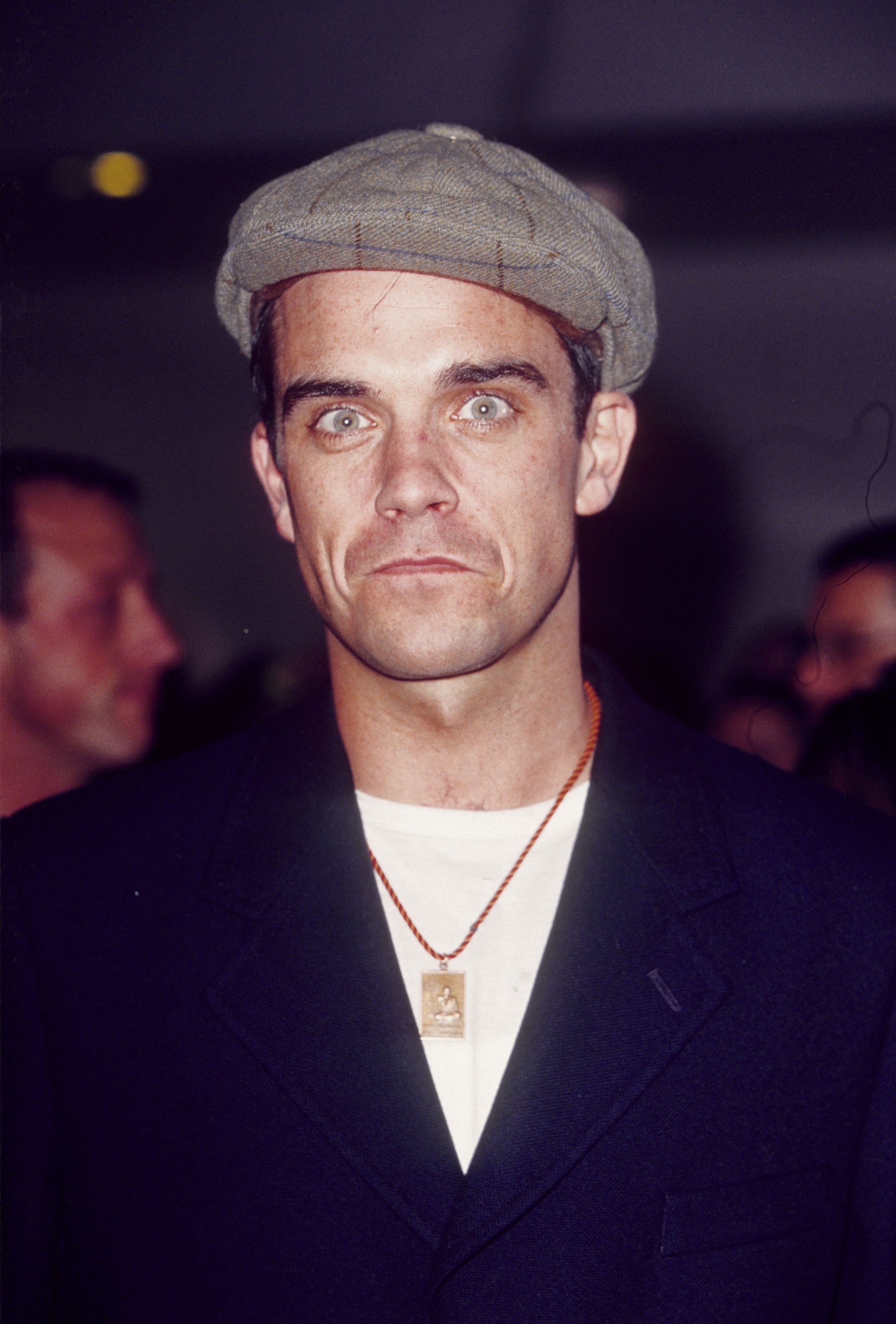 Robbie Williams en la premiere de &#039;Nobody Someday&#039;