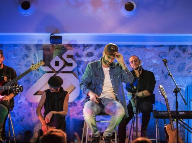 Melendi, durante su Secret Show con LOS40.