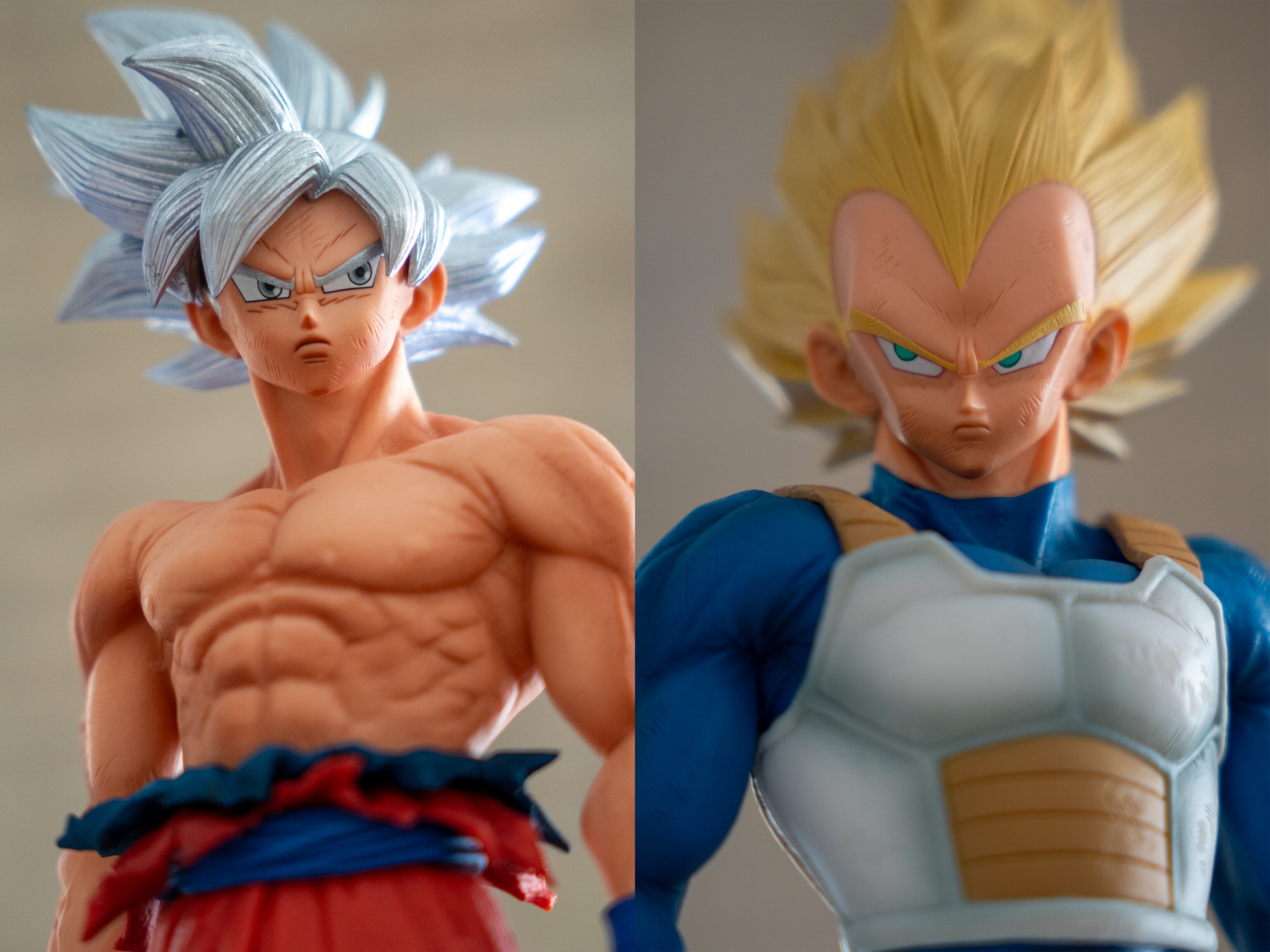 Goku y Vegita Super Master Stars Piece Genkidamatsuri