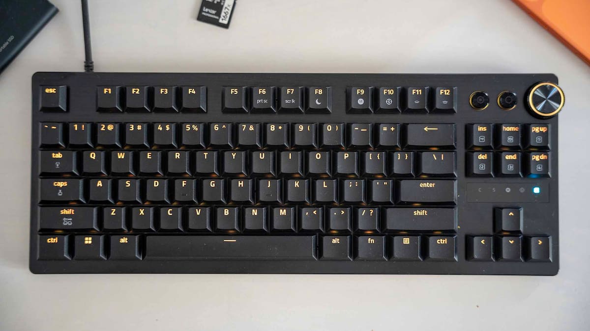 Te cuento por qué el Razer Huntsman V3 Pro Low Profile Tenkeyless 8k es el teclado perfecto