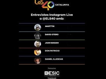 El Juan Magán, el David Otero, el Don Patricio, el David Illescas i el Marttin des del confinament