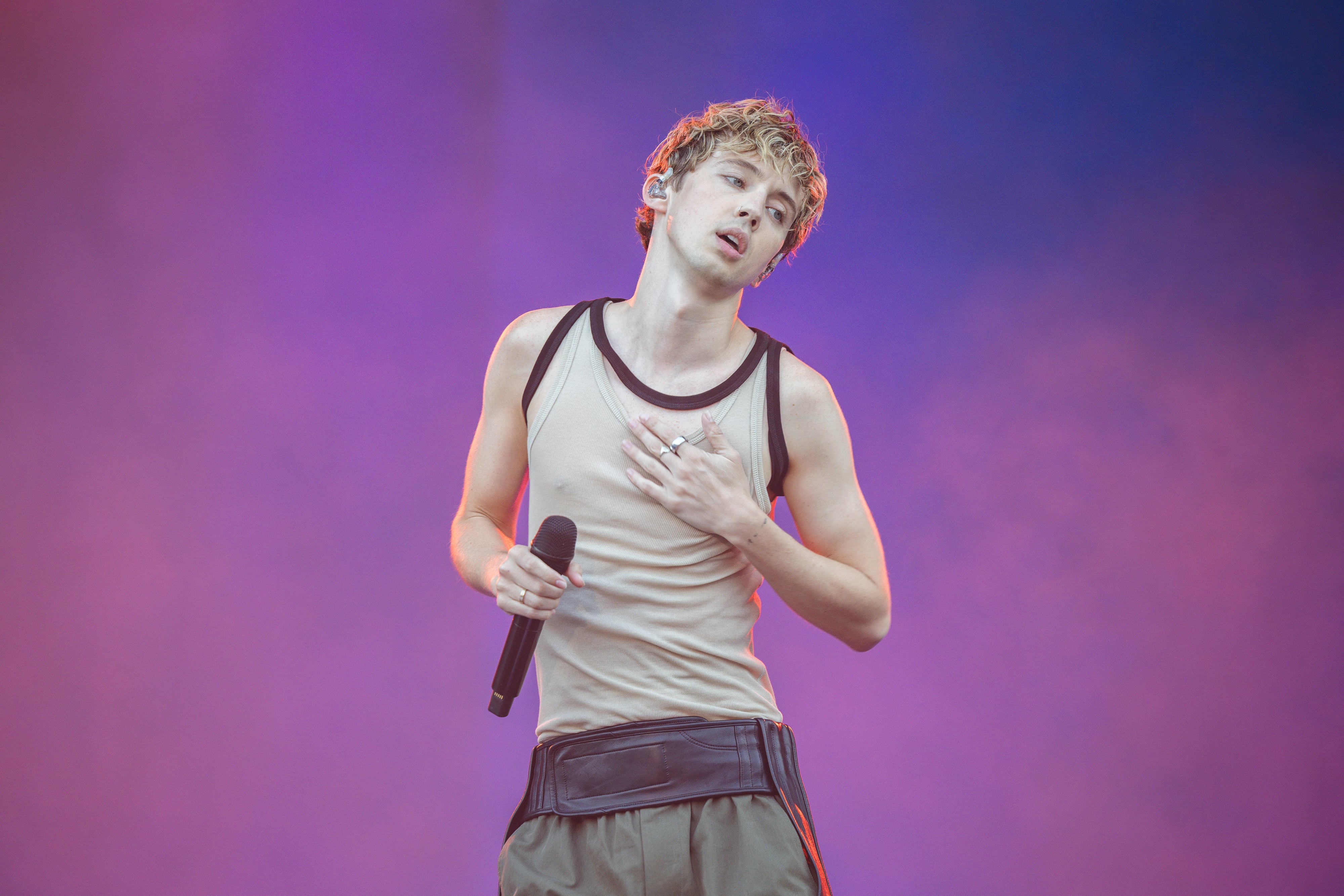 Troye Sivan, en Primavera Sound 2024.