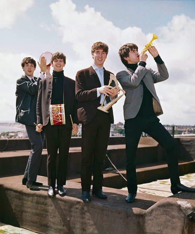 The Beatles en 1963.