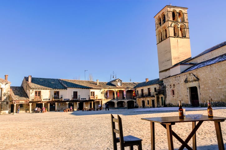 La Plaza Mayor de Pedraza