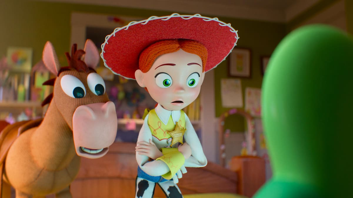 Belinda anuncia desde los estudios de Pixar que ficha por 'Toy Story 5'